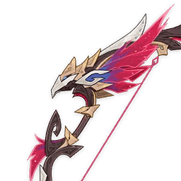 Astral Vulture's Crimson Plumage